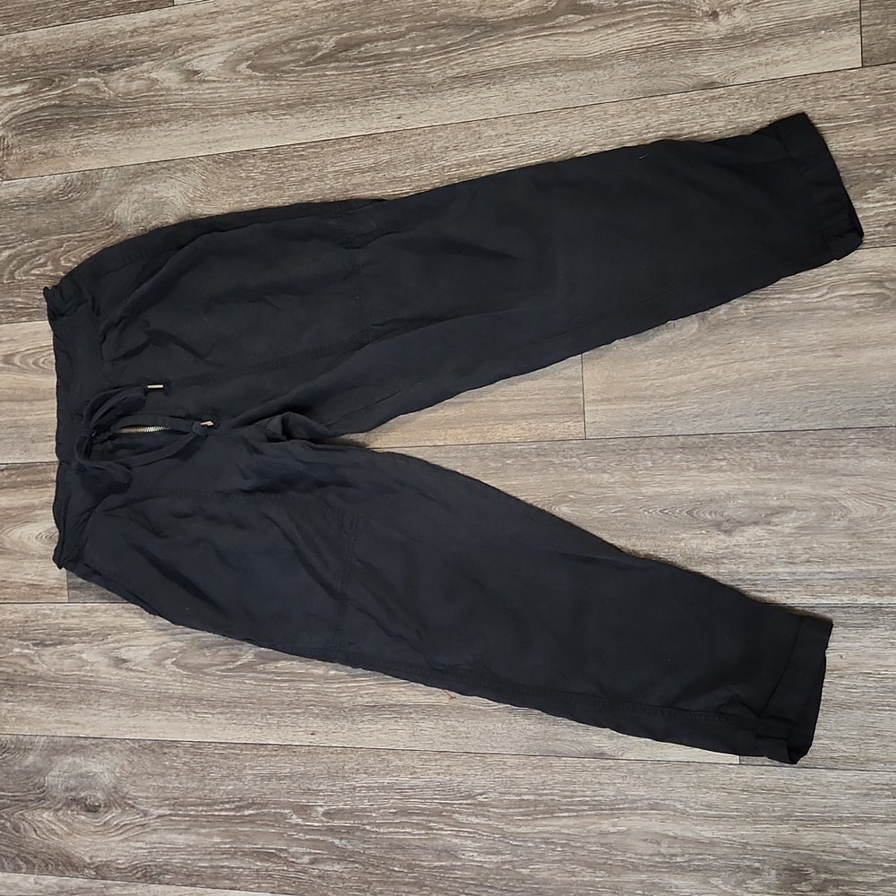 Young Fabulous & Broke Black Cropped Ankle Pants